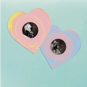 Taylor Swift Lover Live From Paris heart vinyl